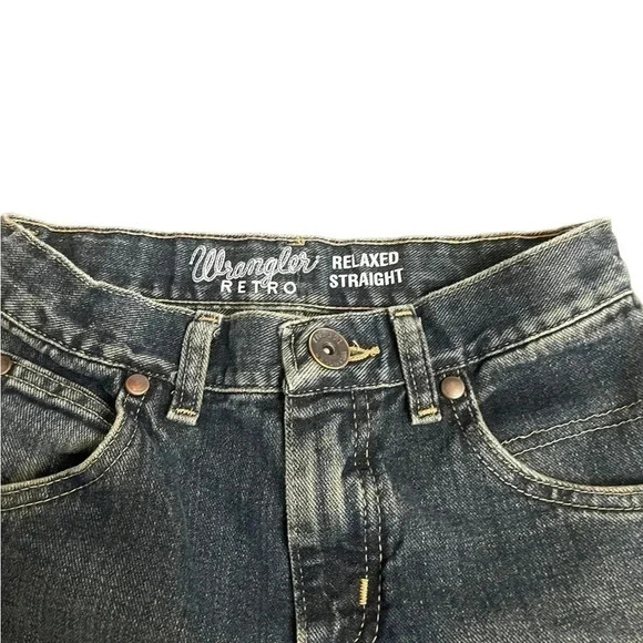 Wrangler Retro Relaxed Straight BRT30RR Western Cowboy Bootcut Jeans 12 Slim - Picture 5 of 12